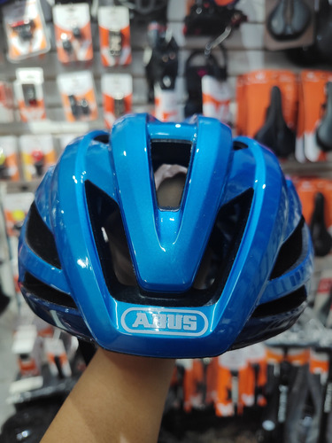 Casco Bicicleta Abus Stormchaser Steel Blue M