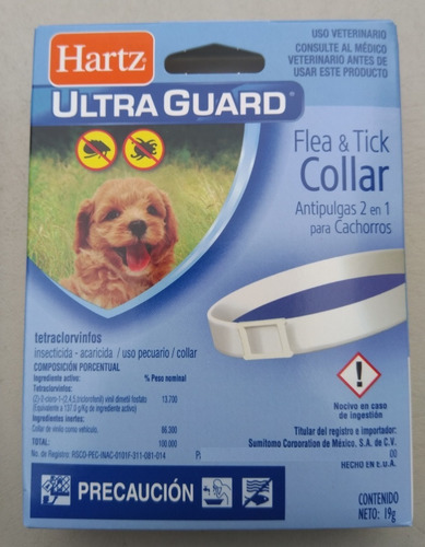 Imagen 2 de 7 de Lote 20 Collar Antipulgas Para Perro Y Gato Hartz