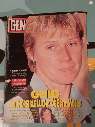 Revista Gente De La Rúa Madonna 23 5 1991 N1348
