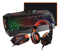 Comprar Kit Combo Gamer Premium 4en1 Teclado Mouse Auricular Pad Oy