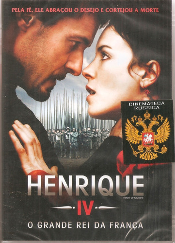 Dvd Henrique I V O Grande Rei Da França  Henry De Navarra  +