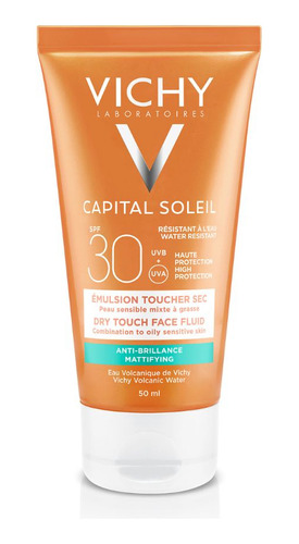 Protector Solar Vichy Idéal Soleil Toque Seco Fps 30 X 50 Ml