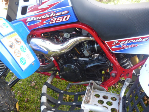 Imagen 10 de 10 de Cuatriciclo Yamaha Banshee Yfz350cc Atv Acepto Btc- Eth