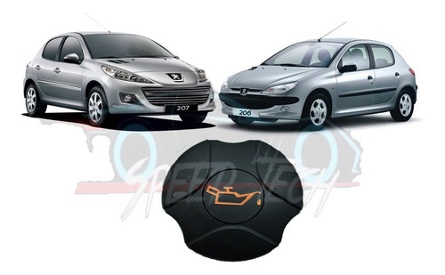 Tampa Do Oleo Motor Peugeot 206 207 1.4 8v Nova