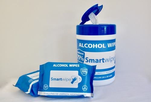 Imagen 4 de 7 de 1500 Alcohol 75% Pads, 15x20 Cms Son 50 Bolsas 30 Pad - Isp