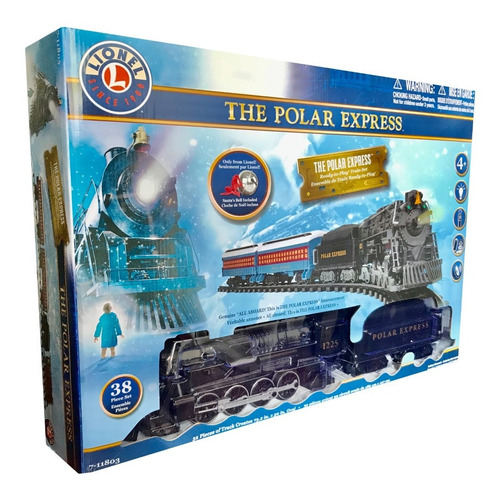 Tren Electrico Expreso Polar Listo Para Jugar Navidad