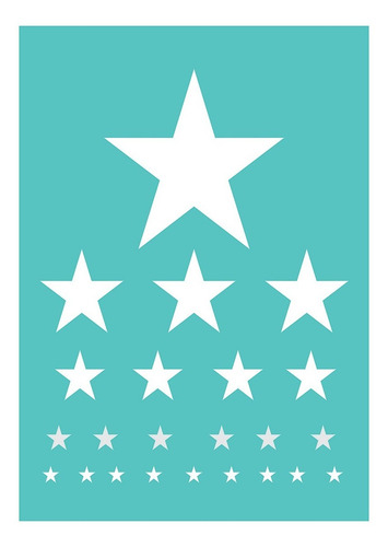 Imagen 3 de 5 de Stencil Laura Craft Set Navidad Tres Pinos