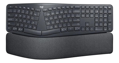 Teclado Logitech Ergo K860 Qwerty Español Color Negro