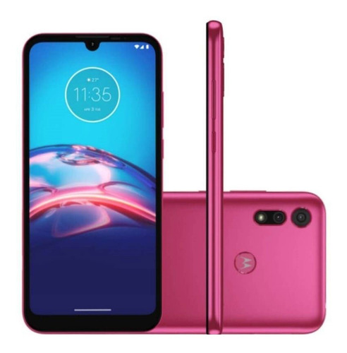 Imagen 6 de 6 de Moto E6i 32 GB rosa coral 2 GB RAM