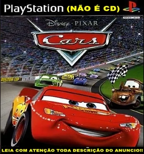 Disney Pixar Carros (Clássico Ps2) Ps3 Psn Mídia Digital