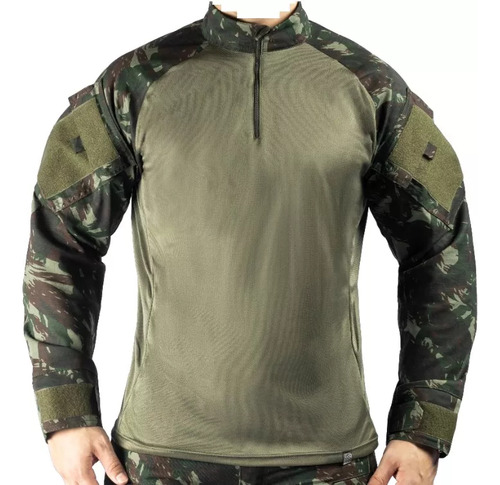 Combat Shirt Airsoft Fox Boy Eb Exercito Brasileiro