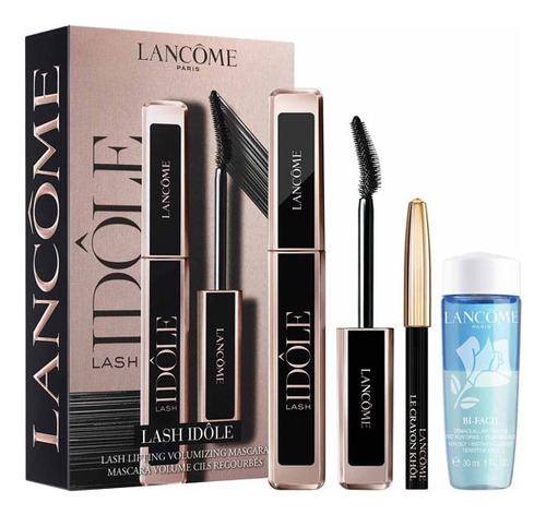 Set Lancome Máscara De Pestañas Idole Desmaquillante Delin