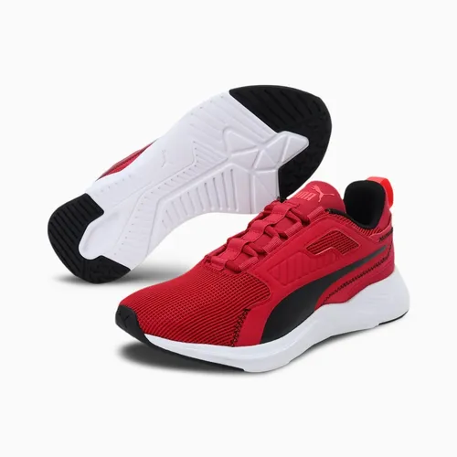 Tenis puma negros con rojo hotsell