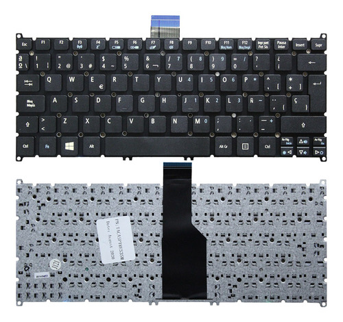 Teclado Acer S3 Aspire One V5-171-6420 S3-331 S3-371