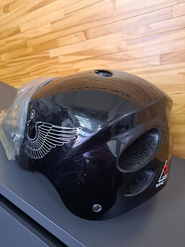 Casco Ciclismo Skate Rollerderby Bomber Adulto Outlet Color Negro Talle M/L