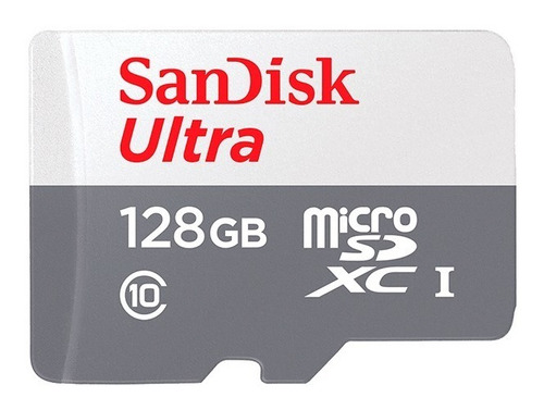Memoria Flash Sandisk Ultra Microsdhc, Uhs-i, Class10, 128gb