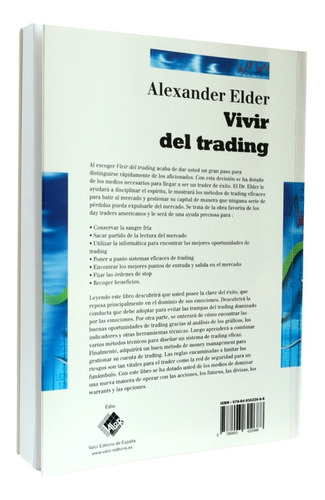 Libro Vivir Del Trading Por Alexander Elder