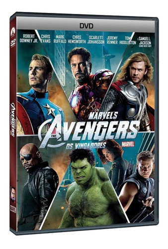 Dvd Os Vingadores The Avengers Marvel - Novo Lacrado