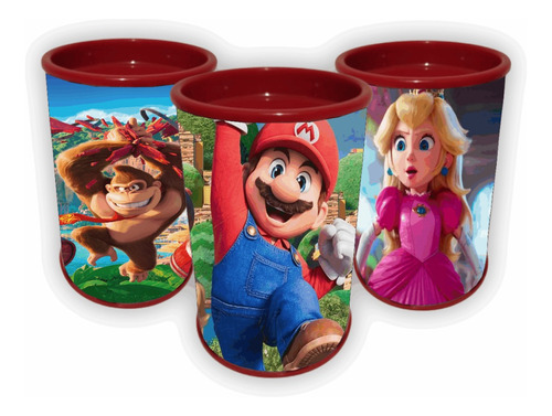 Mario Bros Alcancias Souvenirs X10 Personalizadas