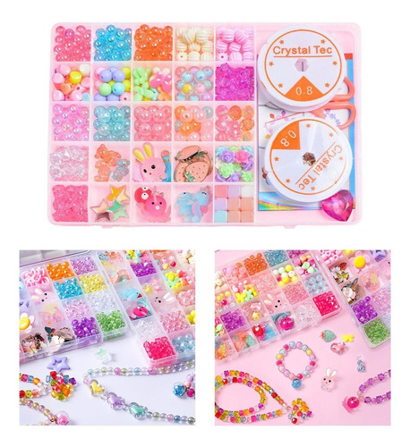 Kit De Juego De Cuentas De Bricolaje 25 Rejilla Conejito 2