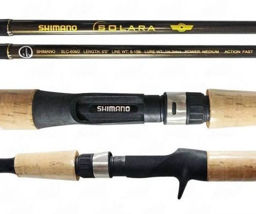 Caña Shimano Solara 1,80 Mts Rotativo 2 Tr Kirkor Outdoor