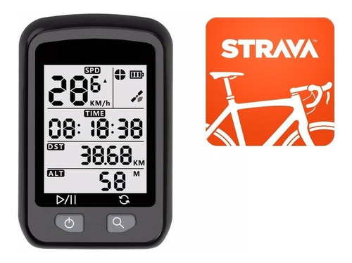 Ciclocomputador Gps Igpsport Igs20e Bicicleta + Suporte+case