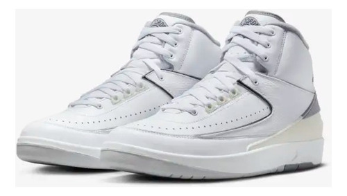 Tenis Air Jordan 2 Retro White Cement