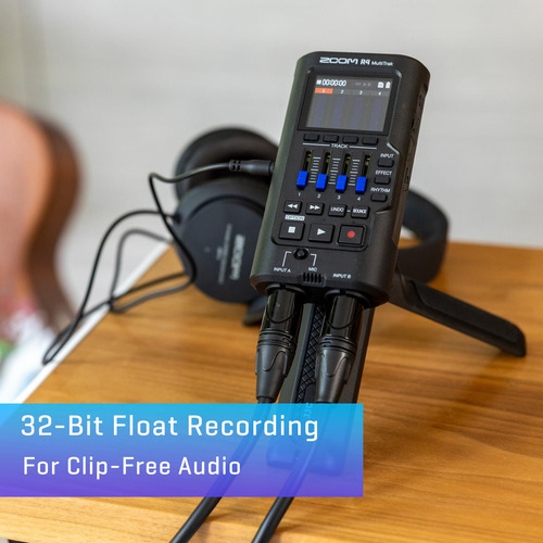 Grabadora Sd E Interfaz De Audio Usb Zoom R4 Multitrak
