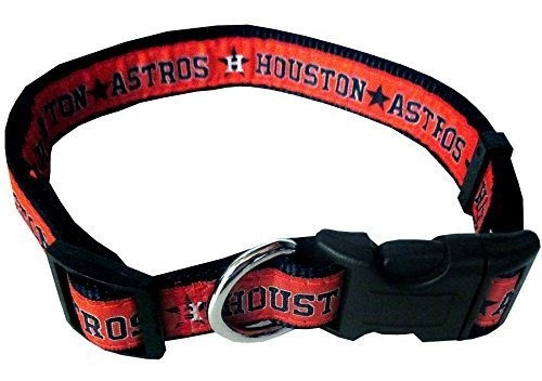 Collar Mlb Houston Astros Perro, Grande.