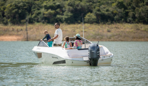 Lancha Ventura V One 2024 Zero Focker Joy Ross Marine 18 Pés