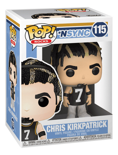 Chris Kirkpatrick #115 Nsync Funko Pop! Rocks
