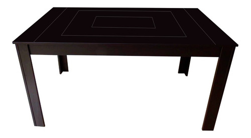 Mesa Comedor Manchester Wenge (6 Sillas)