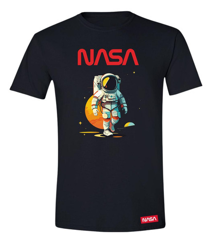 Playera Hombre Nasa Astronauta 624