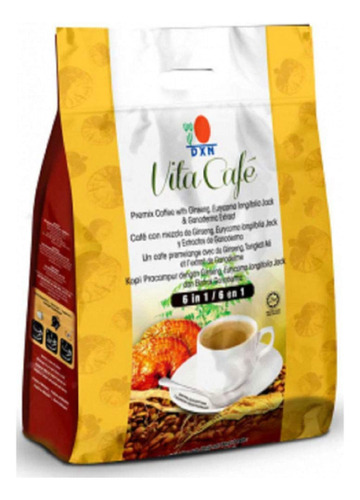 Cafe Vita Cafe Dxn 6 En 1 Con Ganoderma De 20 Sobres