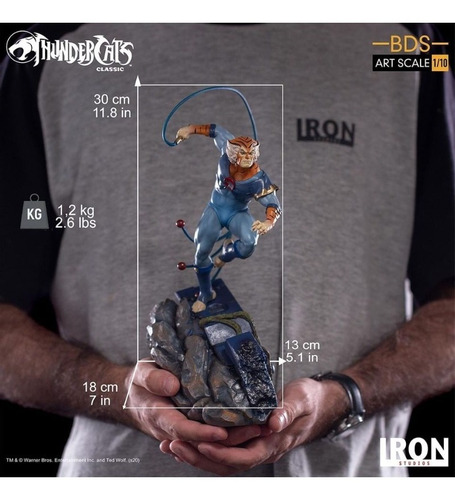 Estátua Tygra Bds 1/10 Art Scale - Thundercats Iron Studios