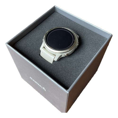 Garmin Fenix 6s Pro Solar 42mm Light Gold Light Sand Band Light Sand Dourado Preto (Usado)
