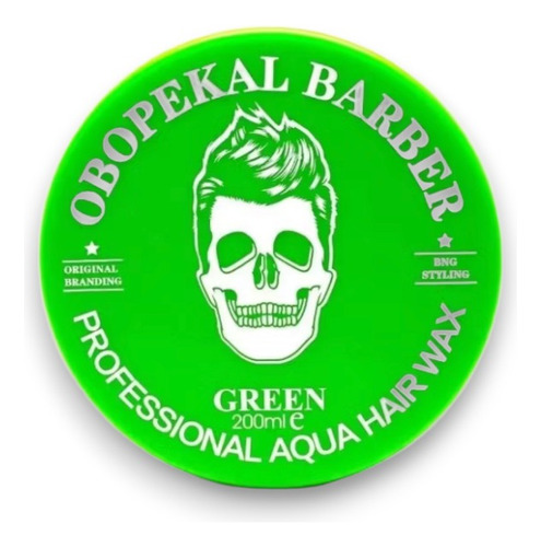 Cera Obopekal Para Barba Y Cabello Verde 200 Grs