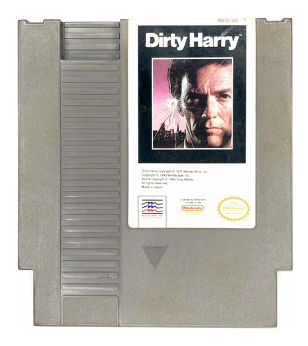 Dirty Harry - Juego Original Para Nintendo Nes