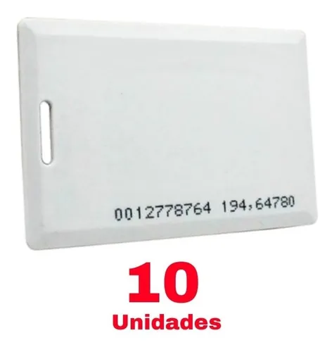 comprar Tarjeta Carnet Proximidad 125 Khz Rifd Gruesa 26 Bits Pvc 
