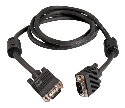 Cable Vga A Vga 2 Mts Filtro Monitor Pc Proyector Led Lcd