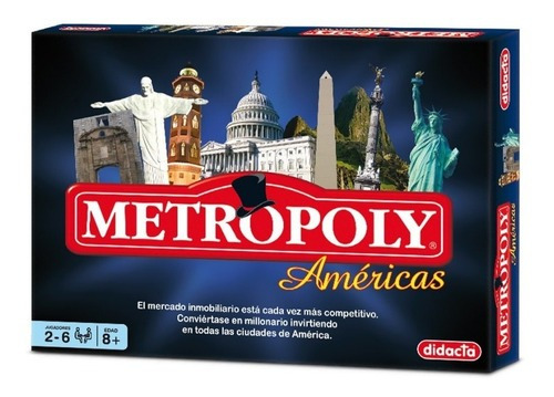 Juego Metropoly Américas - Didacta