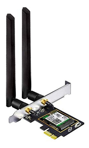 Tarjeta Wifi 6 Ax3000 Pcie Wifi Para Pc Con Bluetooth 5.1, A