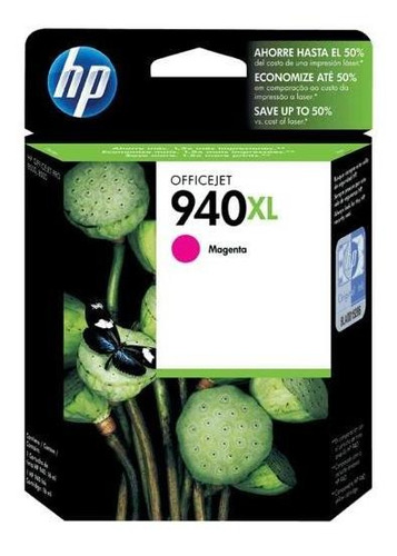 Cartucho Tinta Hp 940xl Magenta C4908al Con