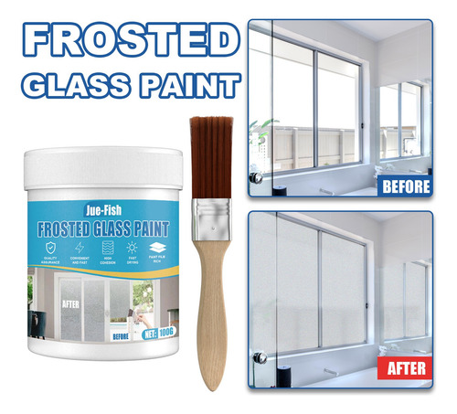 Pintura En Aerosol Con Efecto De Vidrio Esmerilado Perfecta