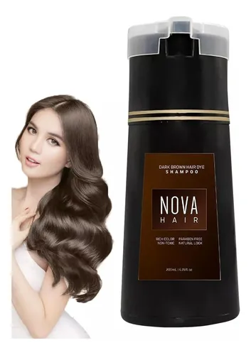 Champú Nova Hair Dye, Champú Para Teñir El Cabello