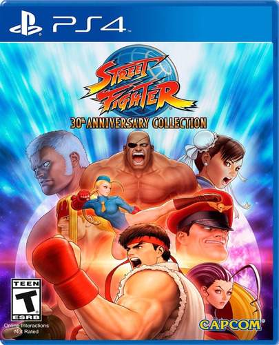 Físico Street Fighter 30th Anniversary Collection Ps4 Ps5