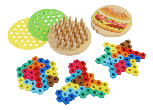 Rompecabezas De Madera Para Niños, Rompecabezas De Formas,