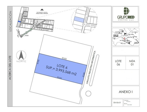 Lote 6 En Parque Industrial En El Marqués