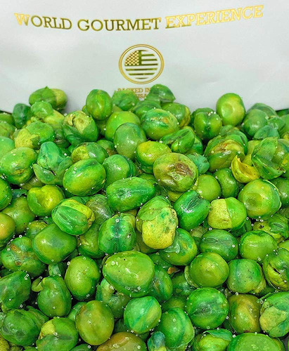 Guisantes Verdes Asados Y Salados Meriendas Saludables
