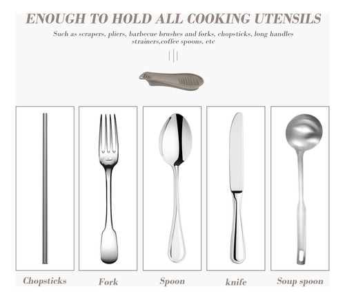 Soporte De Silicona Para Guardar Utensilios De Cocina, 1 Uni